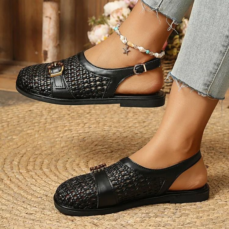 Foot comfort – Woven mesh breathable sandals