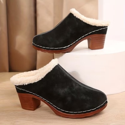 Women's Cozy Fleece Lined Slip-On Loafers