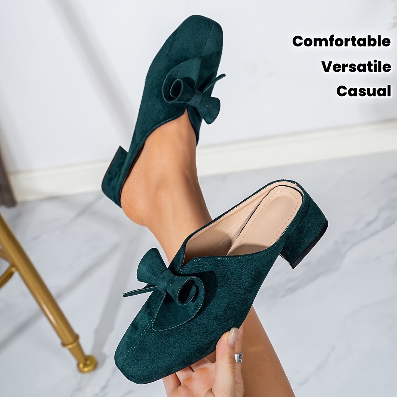 🔥Last Day 60% OFF - Half-Drag Slippers with a Comfortable And Versatile Design