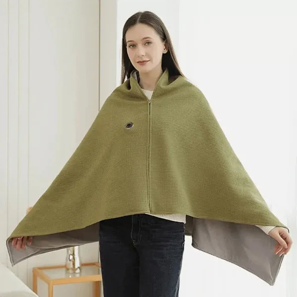 🔥 Electric Heated Shawl Blanket for You– Cozy Warmth & Comfort 🧣✨