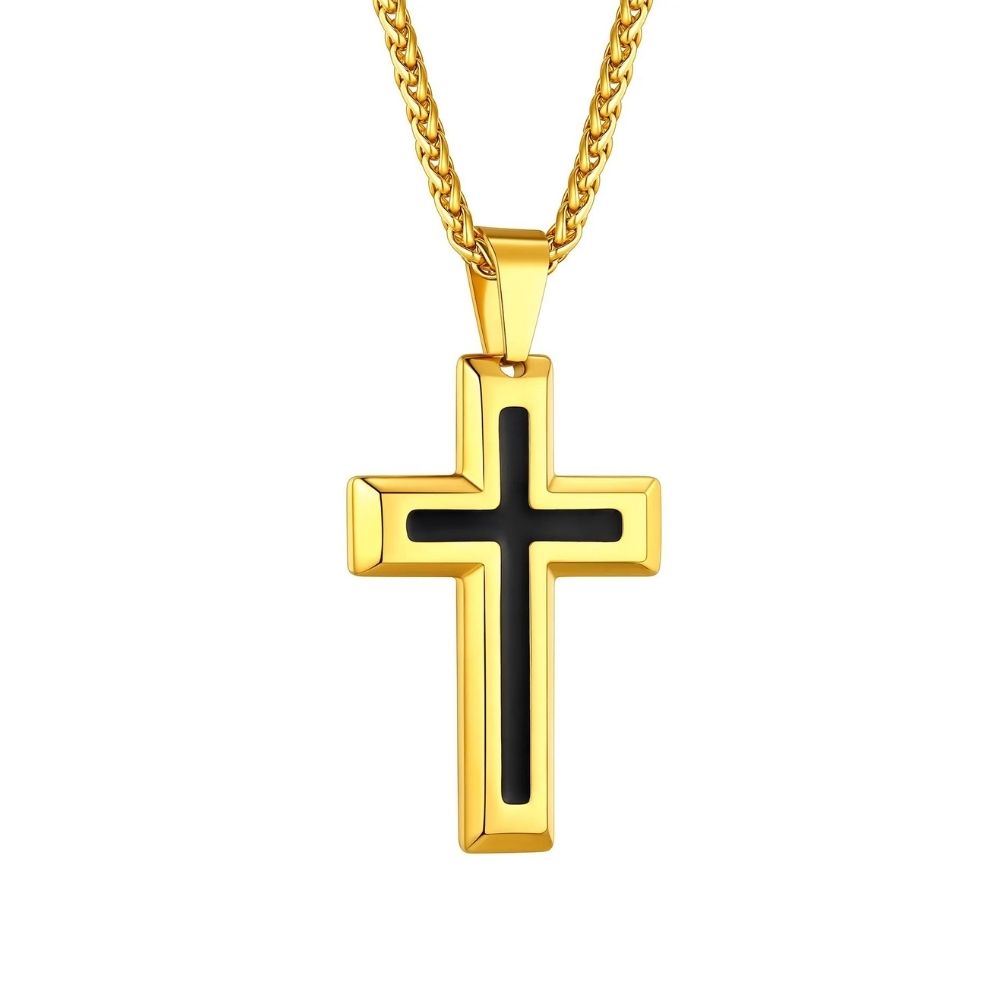 Men's 22" Cross Necklace