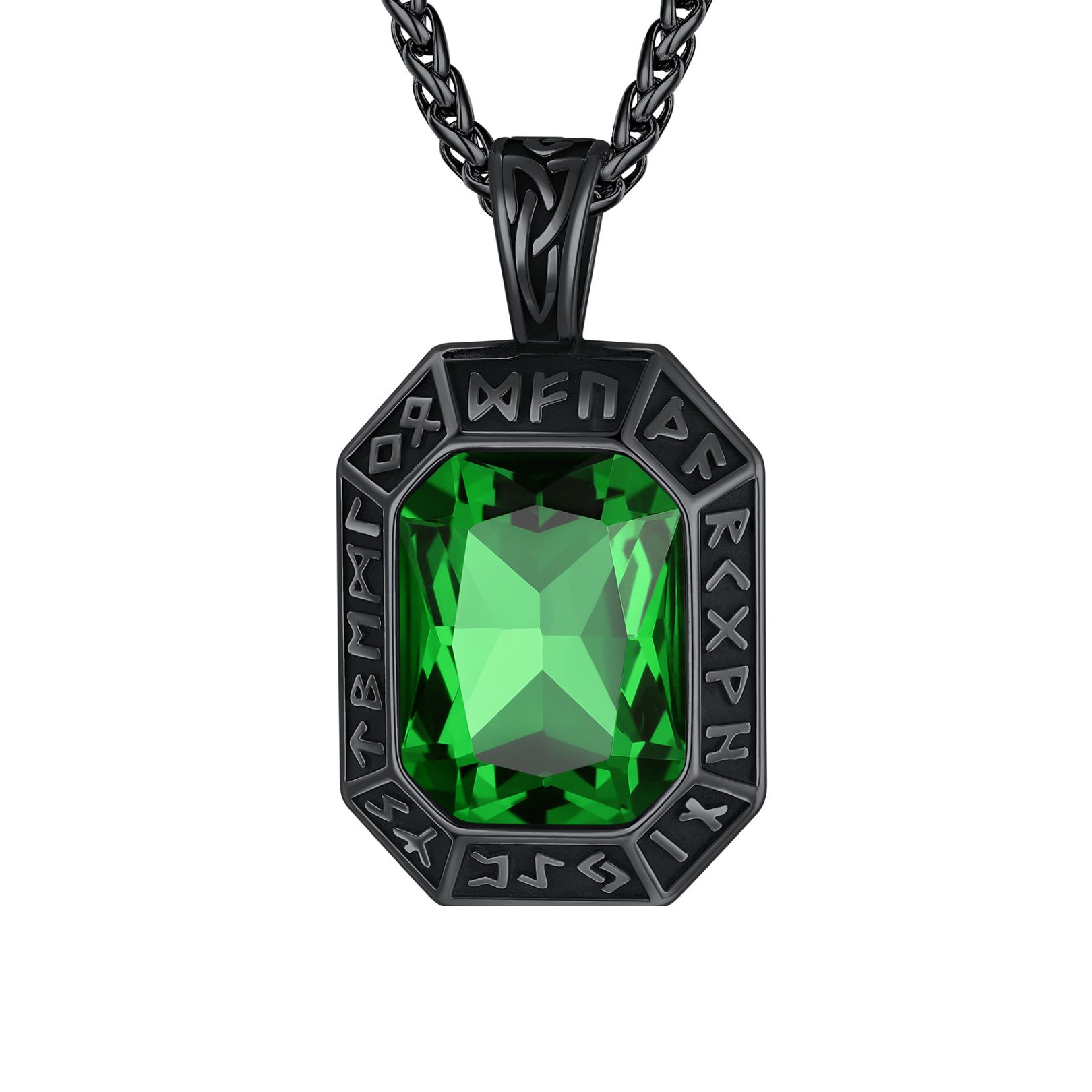 Red Gemstone Onyx Necklace