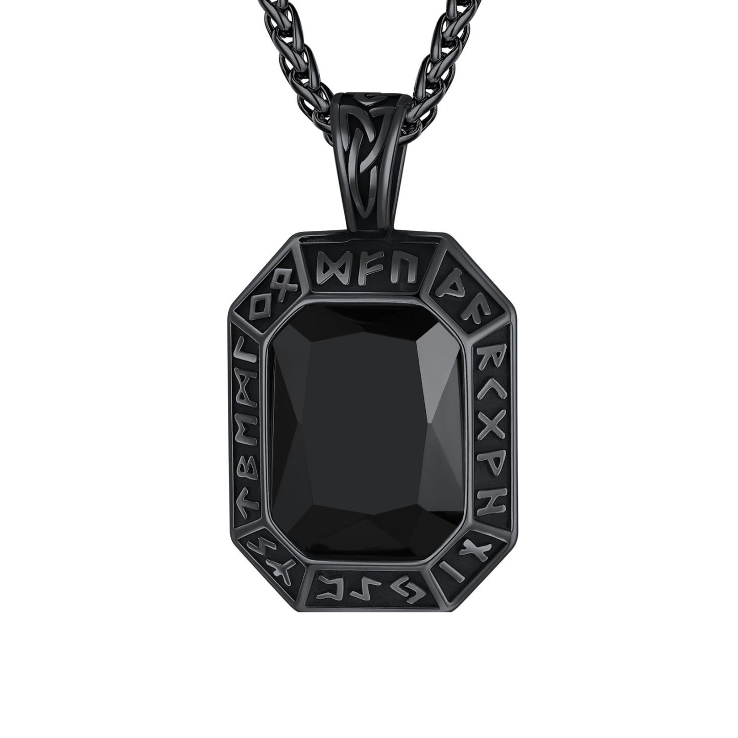 Red Gemstone Onyx Necklace