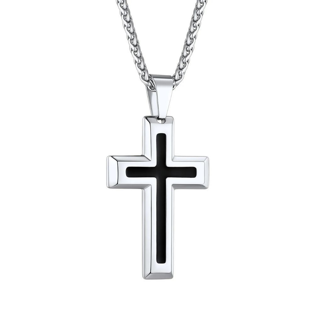 Men's 22" Cross Necklace