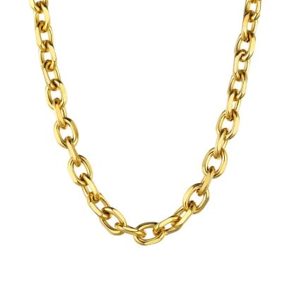 Cable Link Chain 316L Steel Natural 22"