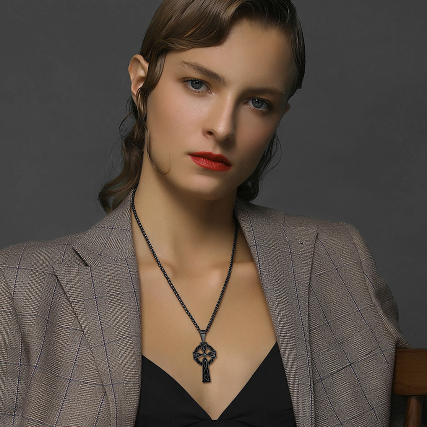 Celtic Knot Cross Pendant - Symbol of Eternal Love & Faith