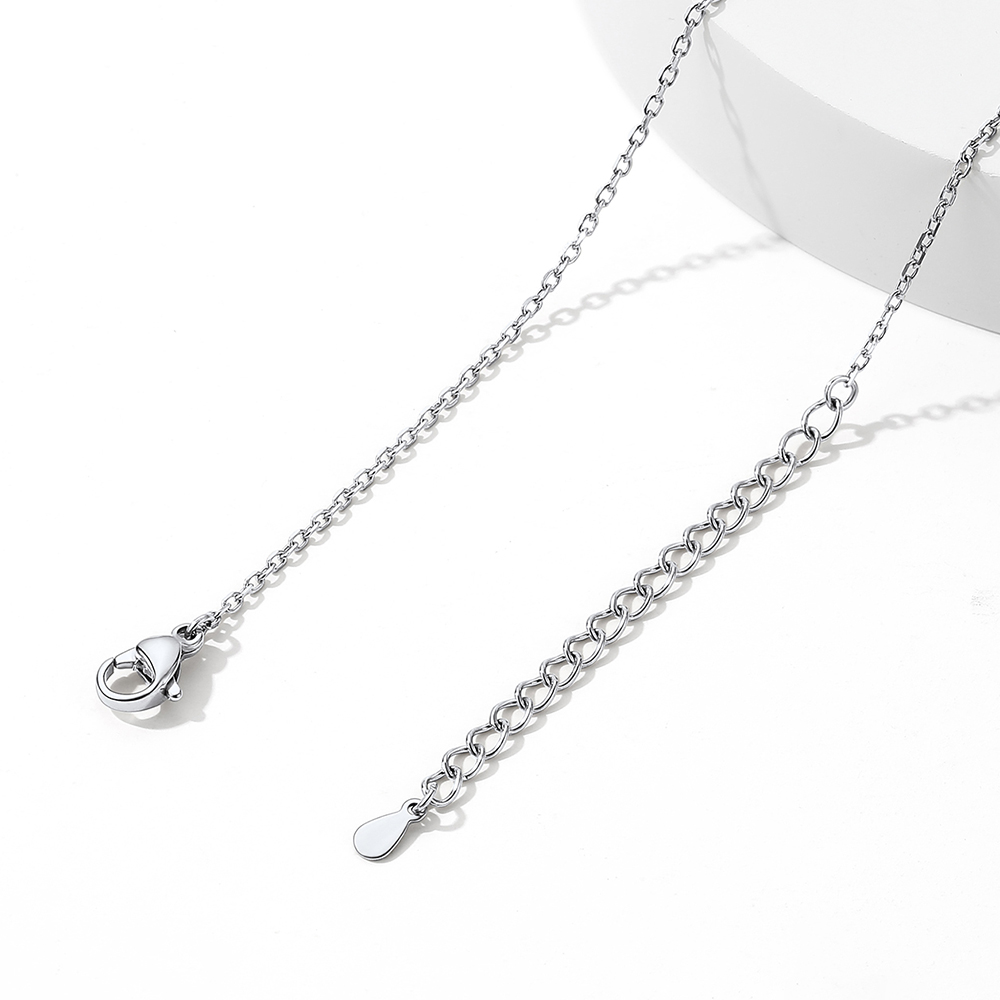 1.4mm Dainty Stainless Steel Rolo Chain Necklace, Stainless Steel-02