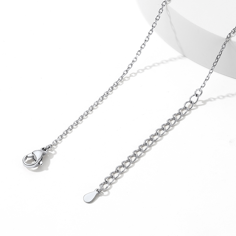 1.4mm Dainty Stainless Steel Rolo Chain Necklace, Stainless Steel-02