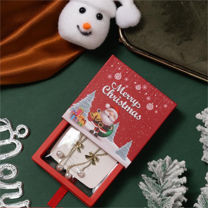 Christmas Pull-out Jewelry Gift Box