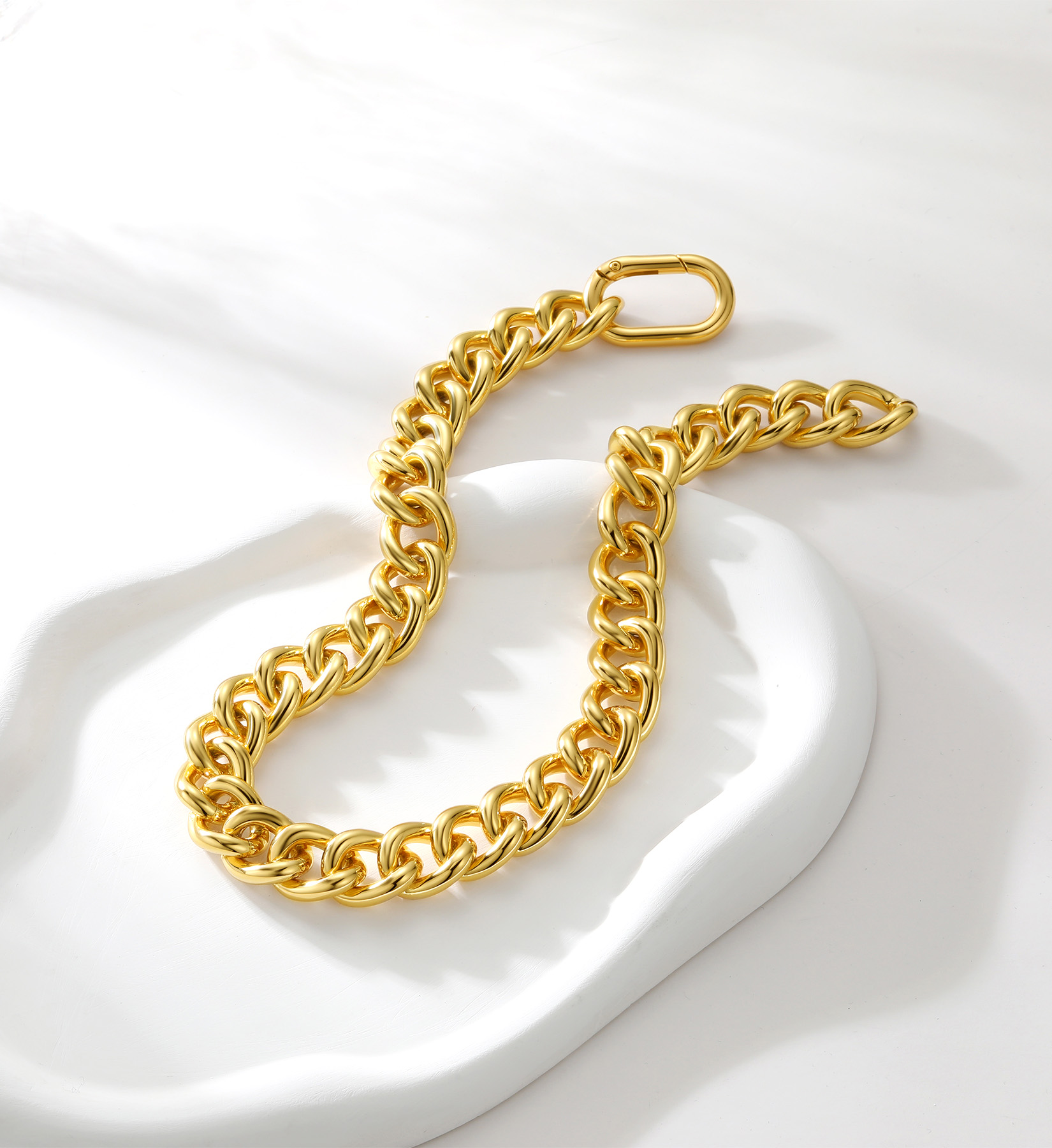 13MM/16MM/23MM Cuban Link Chain Necklace For Women 