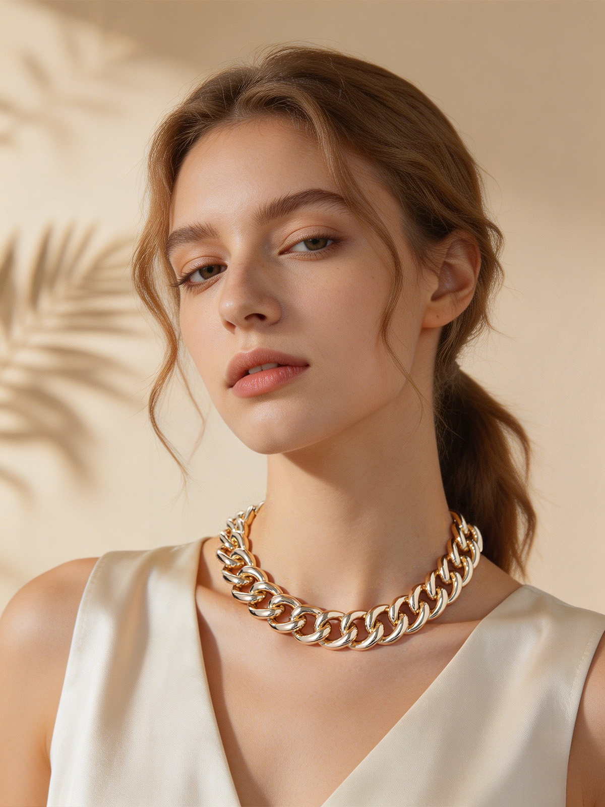 13MM/16MM/23MM Cuban Link Chain Necklace For Women 