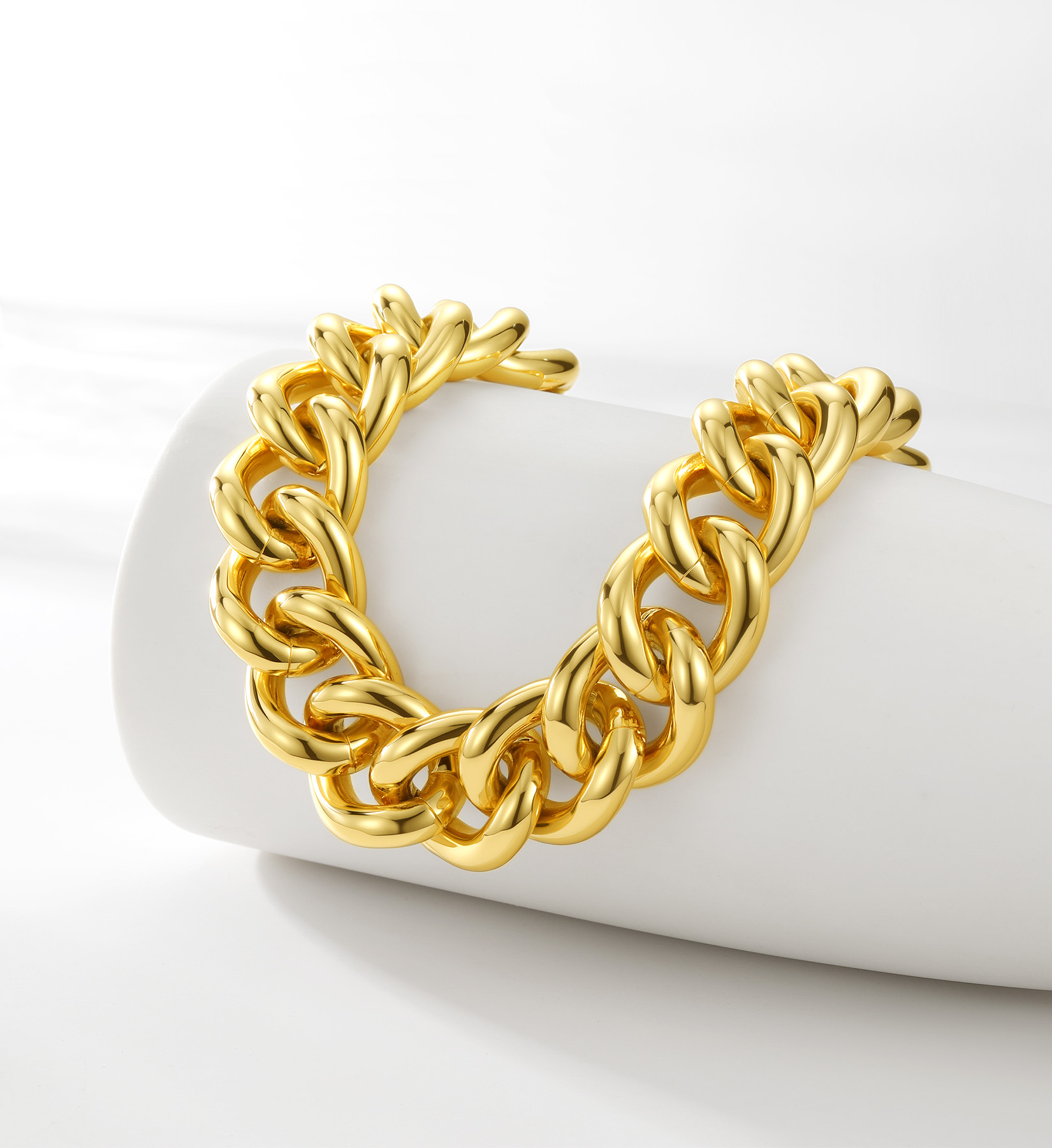 13MM/16MM/23MM Cuban Link Chain Necklace For Women 