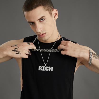 Chunky Wide Curb Cuban Chain for Men