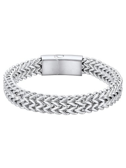 10mm Black Men's Chain Bracele