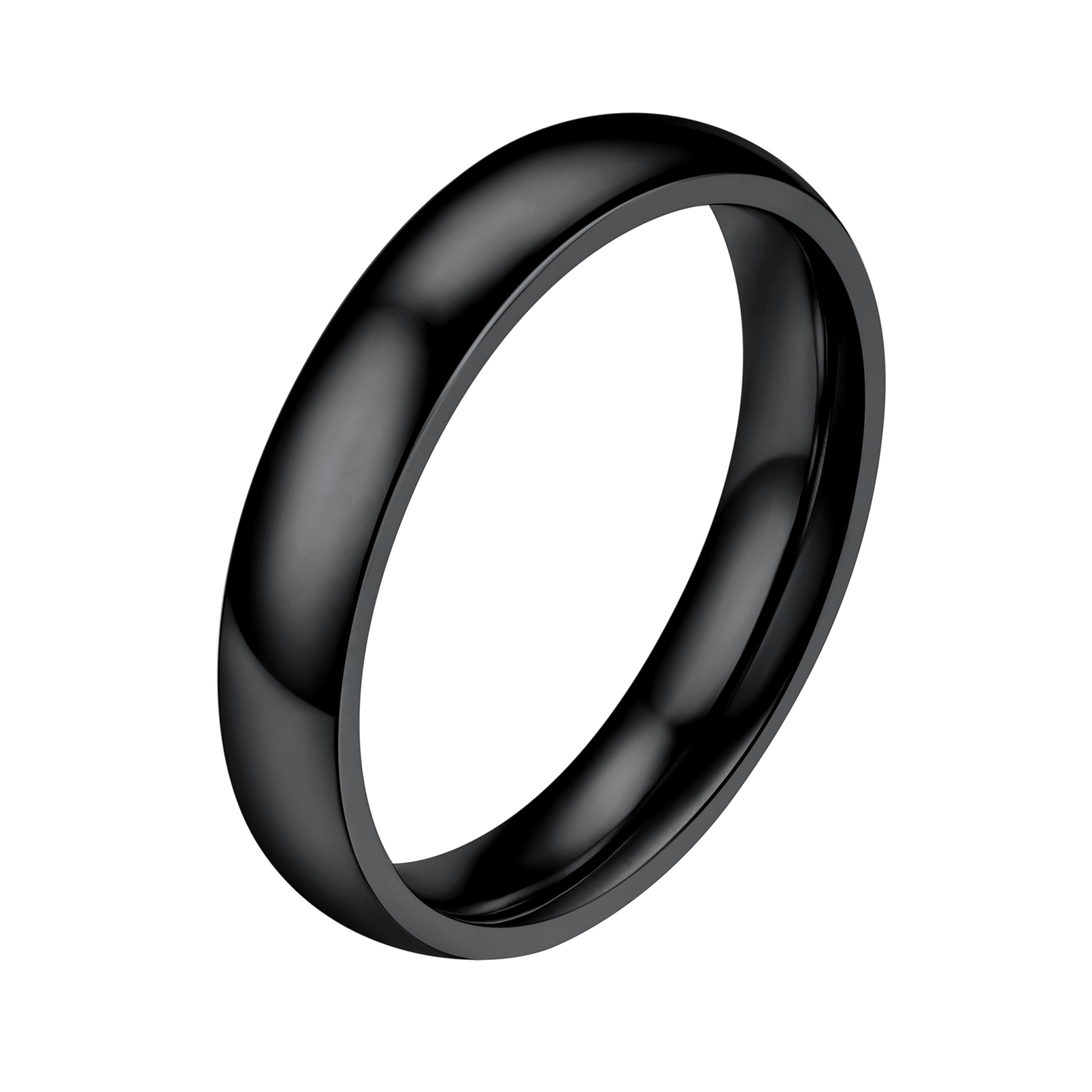 2mm-8mm Polished Stainless Steel Ring For Men Women