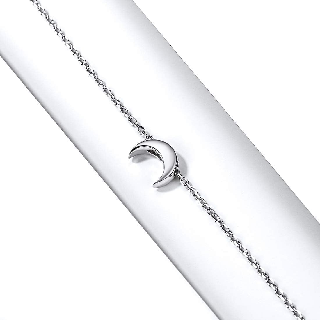 Moon Link Chain Bracelet