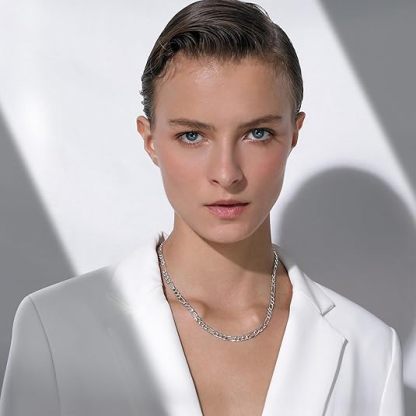 Sterling Silver Figaro Necklace