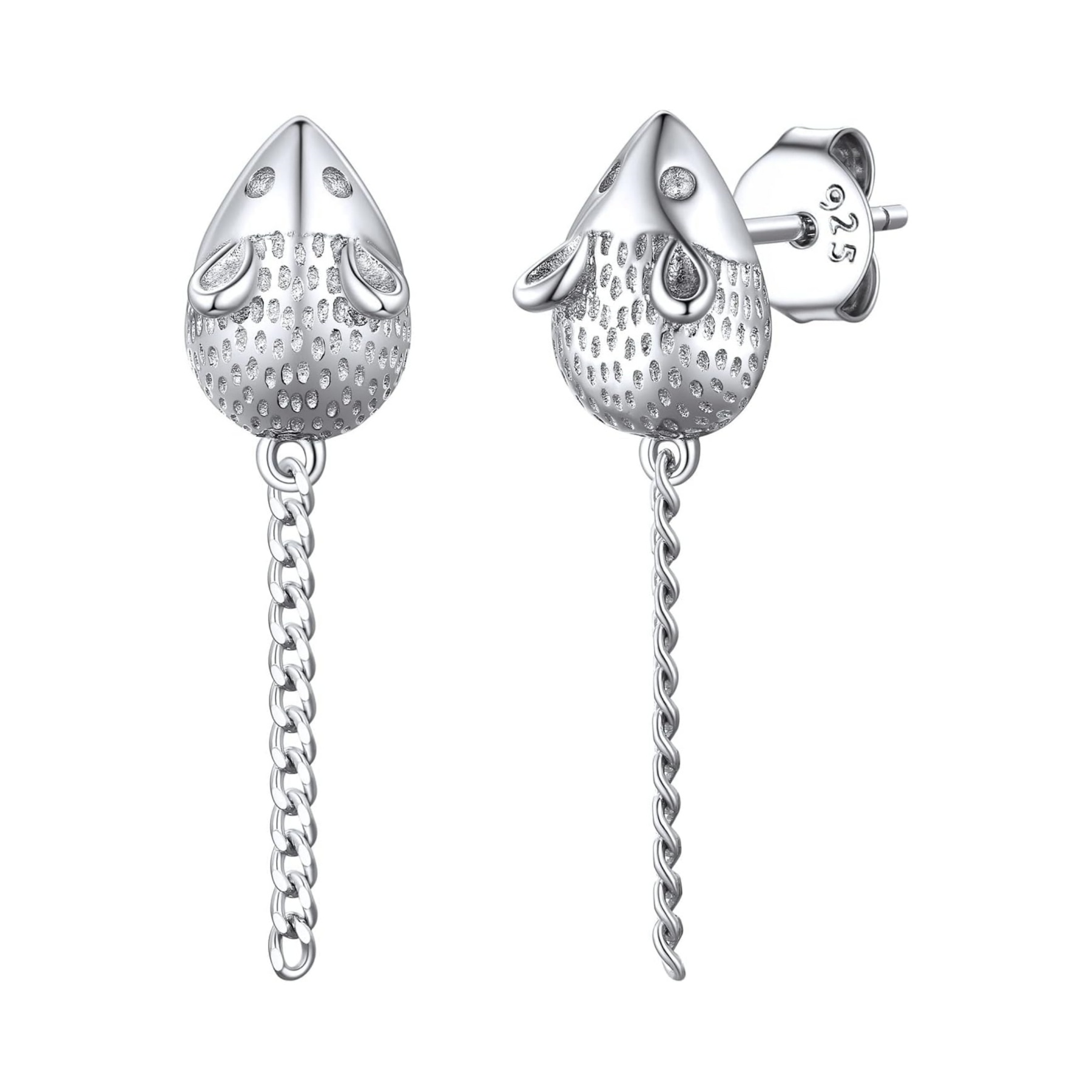 Cute Mouse Stud Earrings