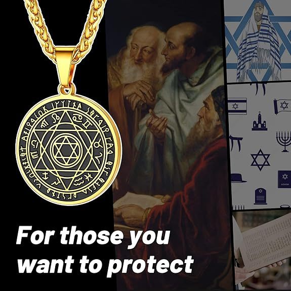 Talisman Seal Solomon Star Necklace