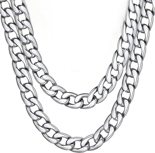12mm NK 1:1 Smooth Chain Necklace