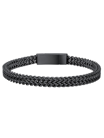 6-10mm Stainless Steel Magnetic Clasp Bracelet for Men