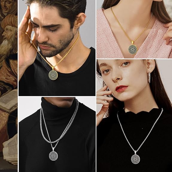 Talisman Seal Solomon Star Necklace