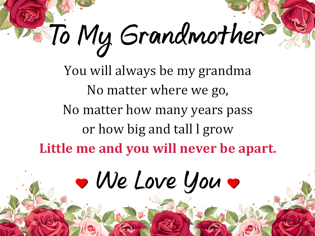 To My Grandmother