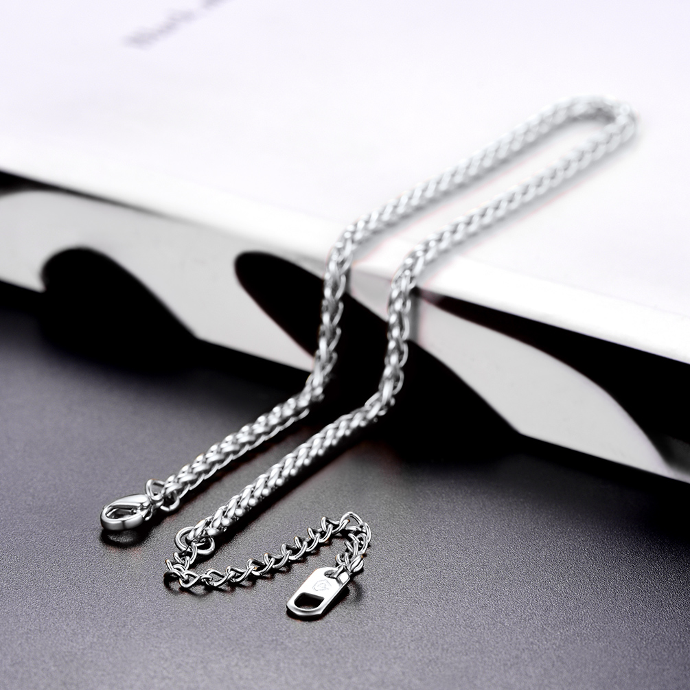 3mm Wheat Chain Anklet