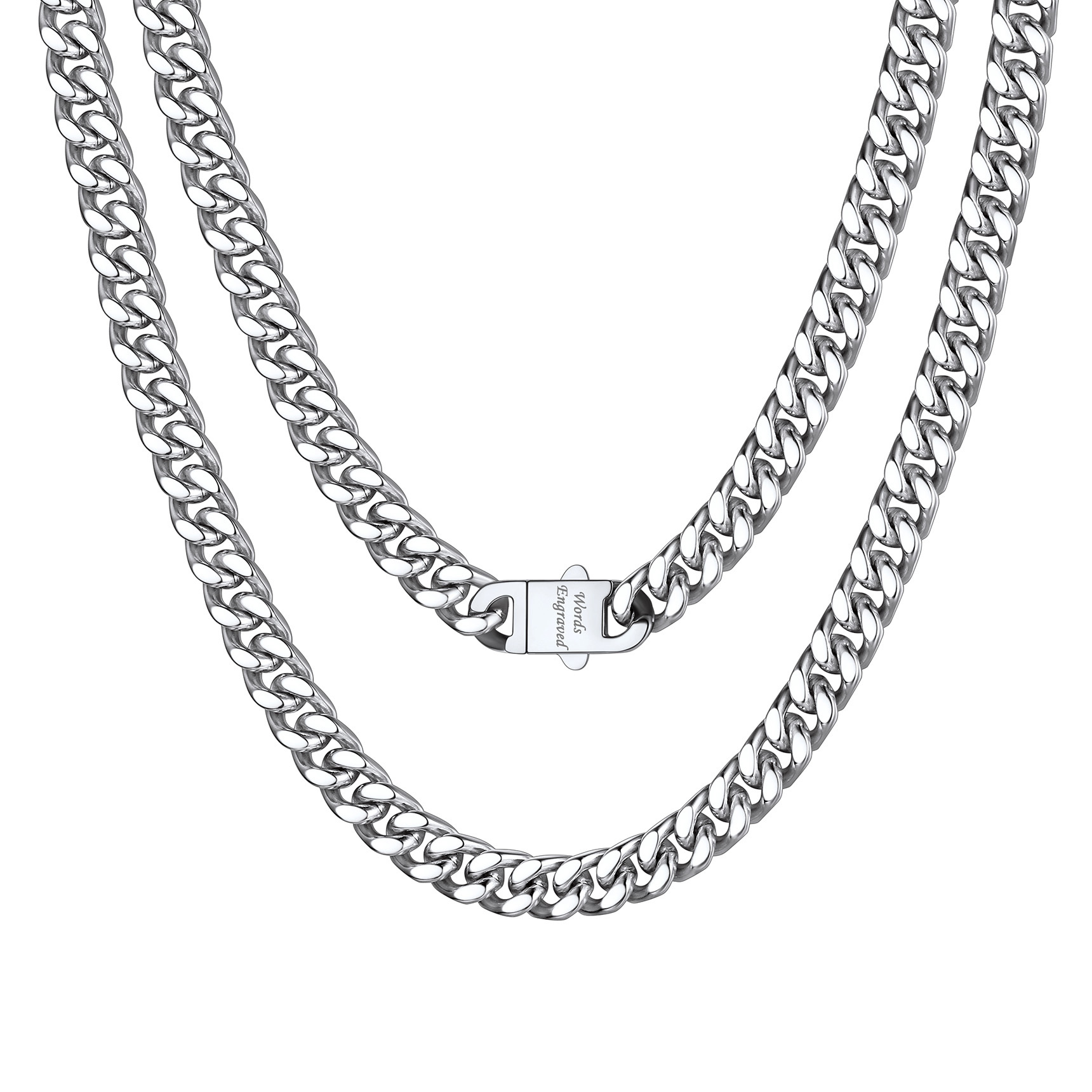 Thick Stainless Steel Miami Curb Chain