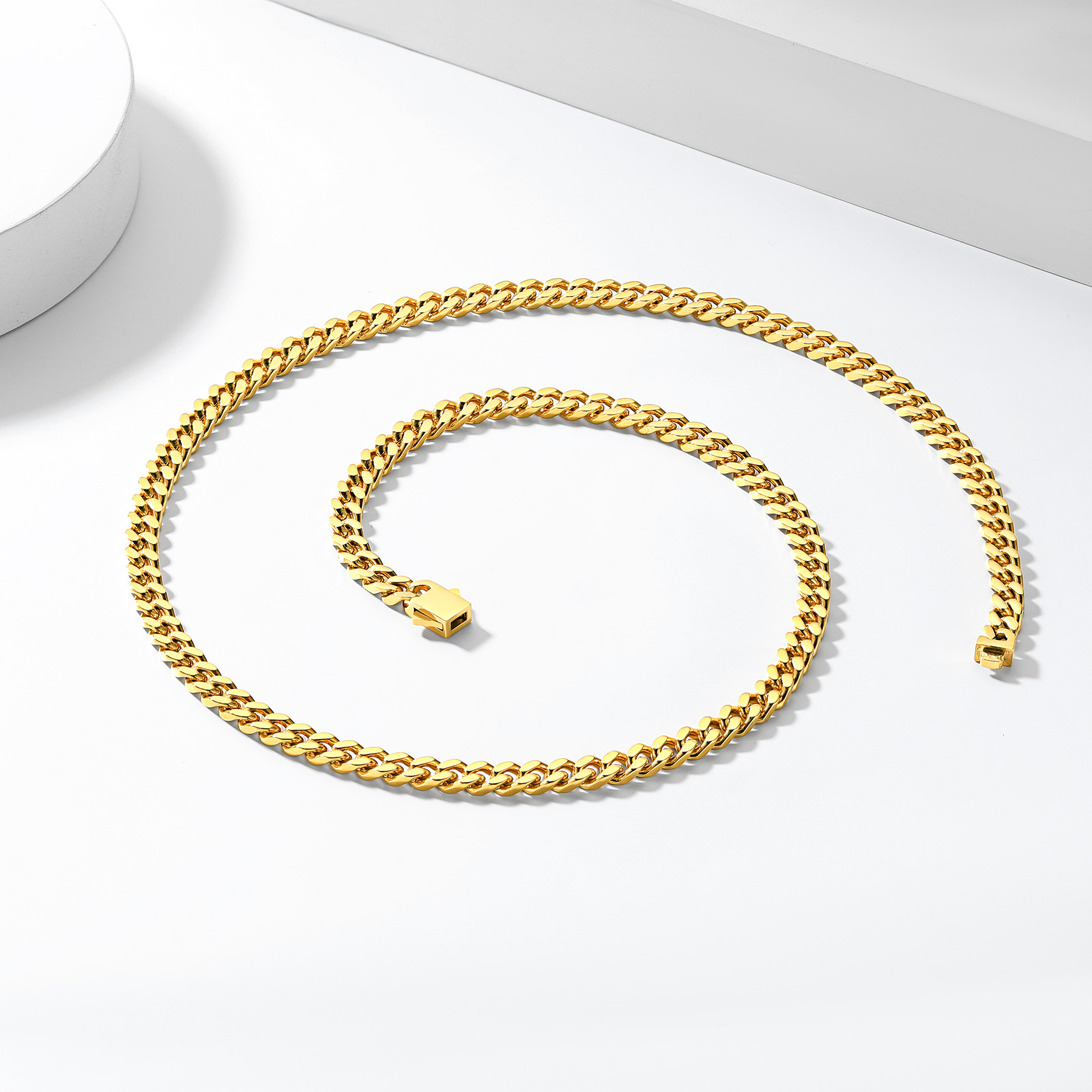 Thick Stainless Steel Miami Curb Chain