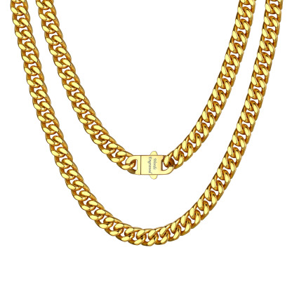 Thick Stainless Steel Miami Curb Chain