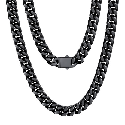 5/7/9/12/14mm Miami Cuban Link Chain for Men