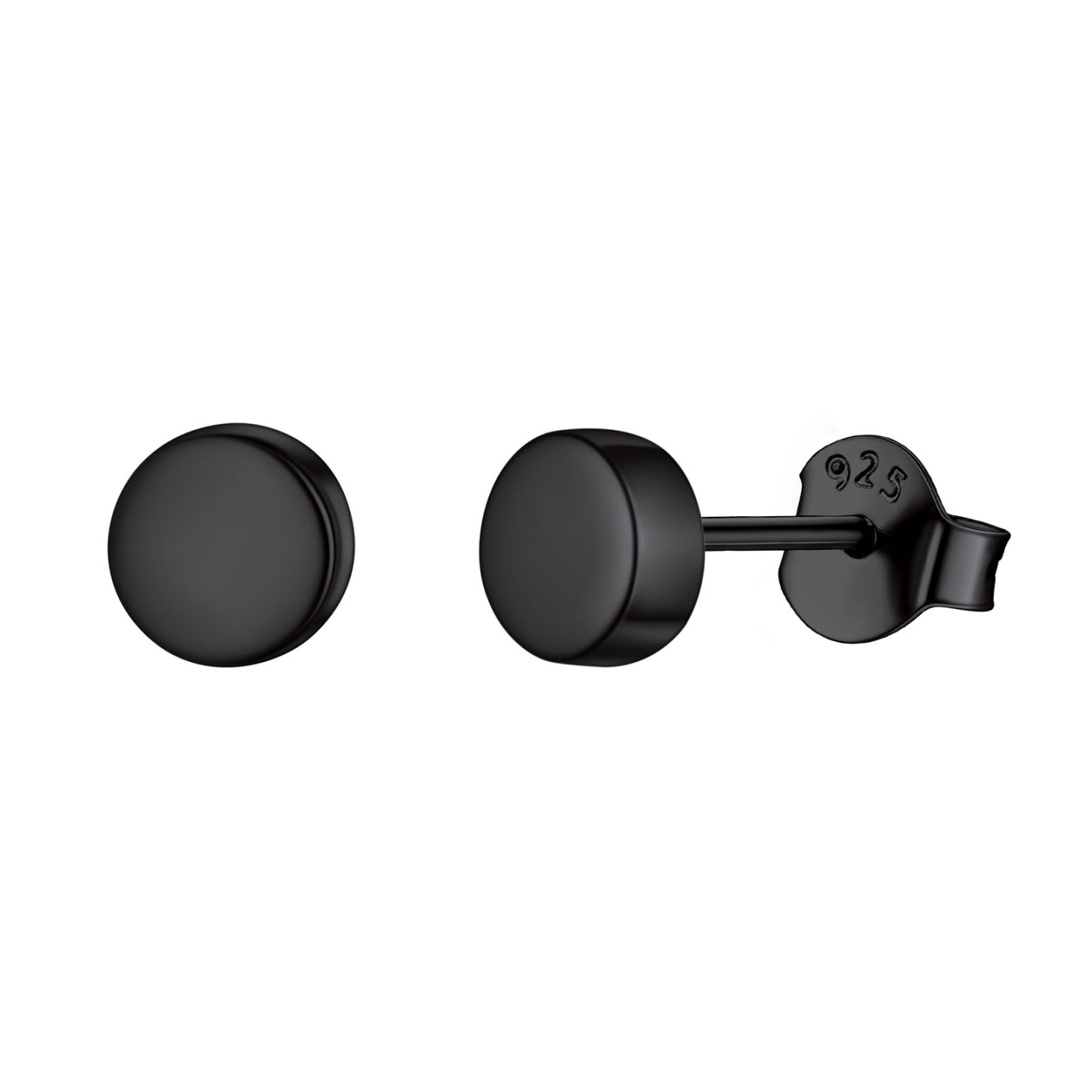 Punk Round Tiny Dot Studs for Men Women