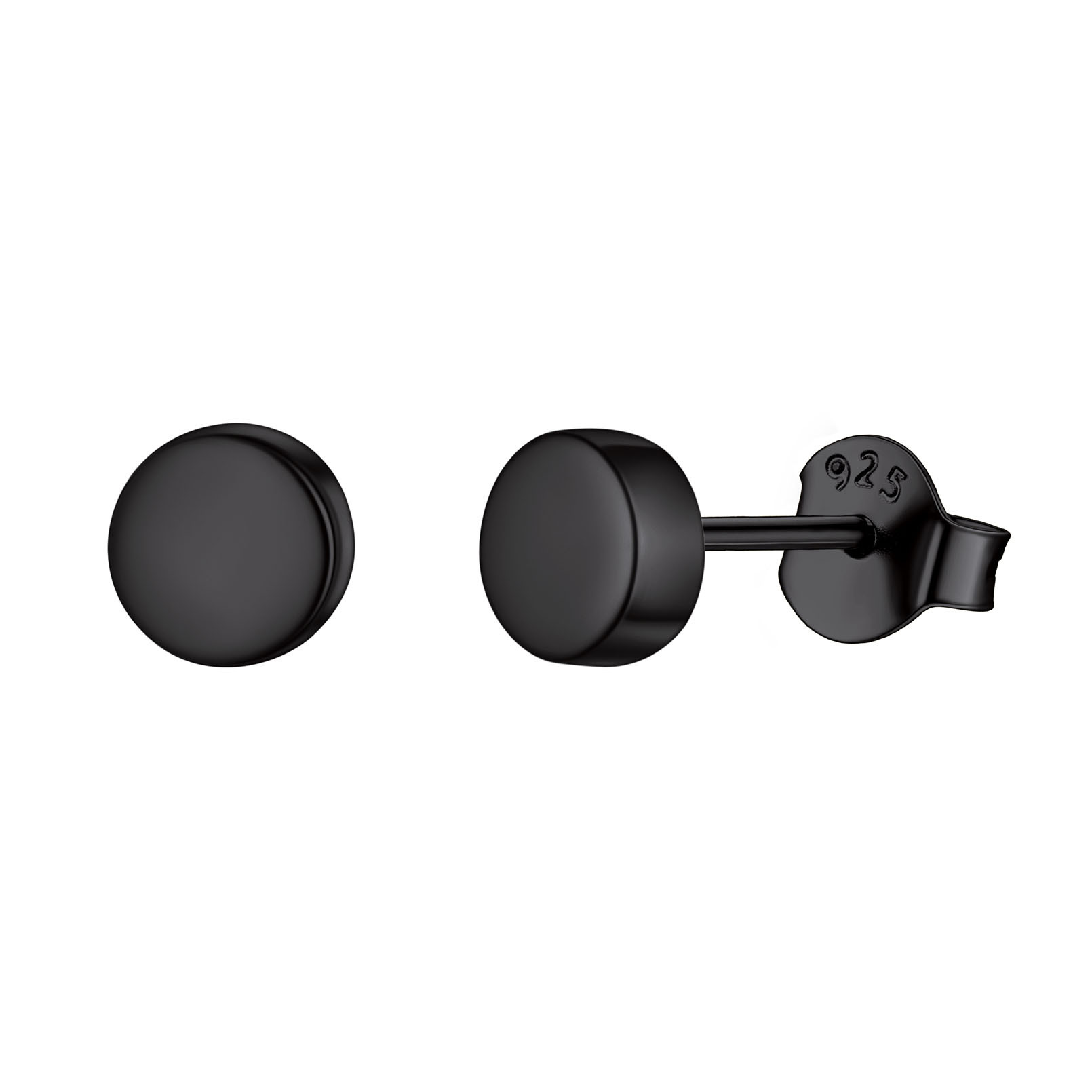 Punk Round Tiny Dot Studs for Men Women