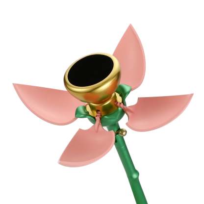 Pink Rose Ring Box Jewelry Ring Case