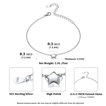 Star Link Chain Bracelet