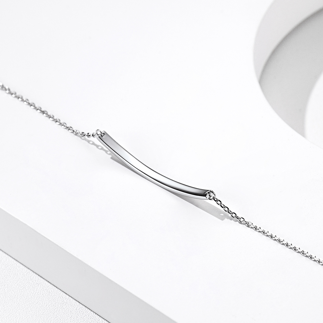 Women's Adjustable Silver Bracelet