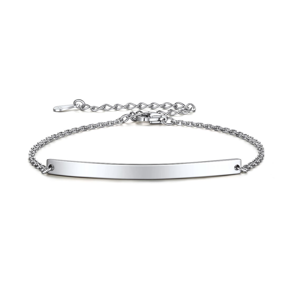 Women's Adjustable Silver Bracelet