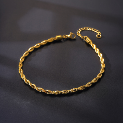 Elegant Rope Chain Anklet for Women