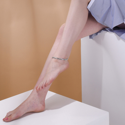 5mm NK: 1:1 Cuban Chain Ankle