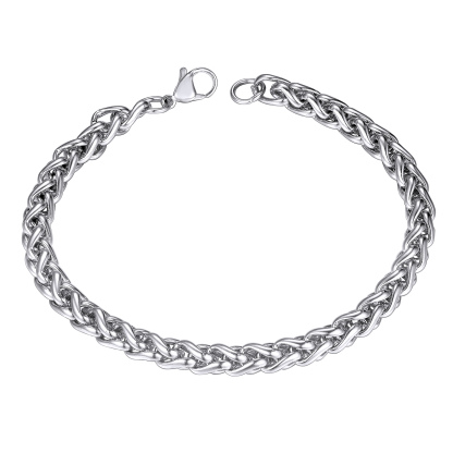Spiga Wheat Rope Chain Bracelet