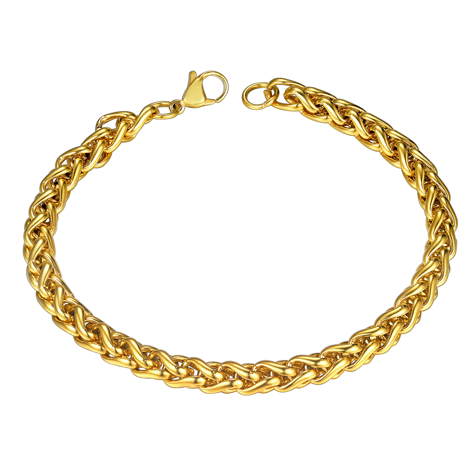 Spiga Wheat Rope Chain Bracelet