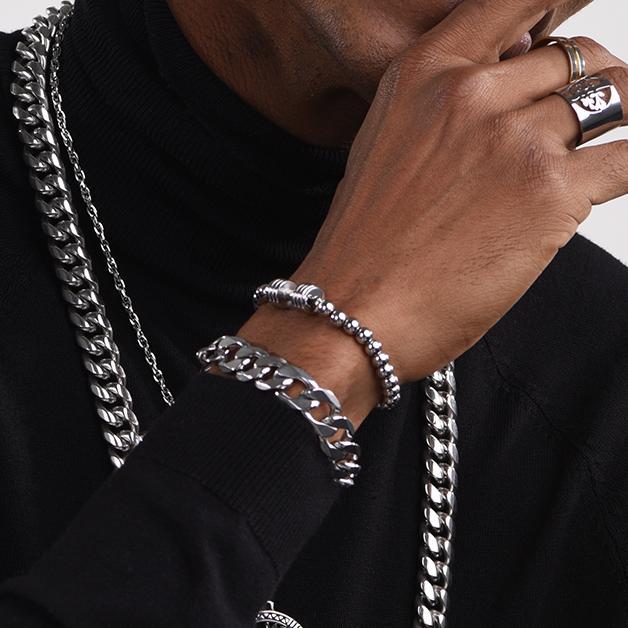 8mm Chunky Cuban Link Bracelet