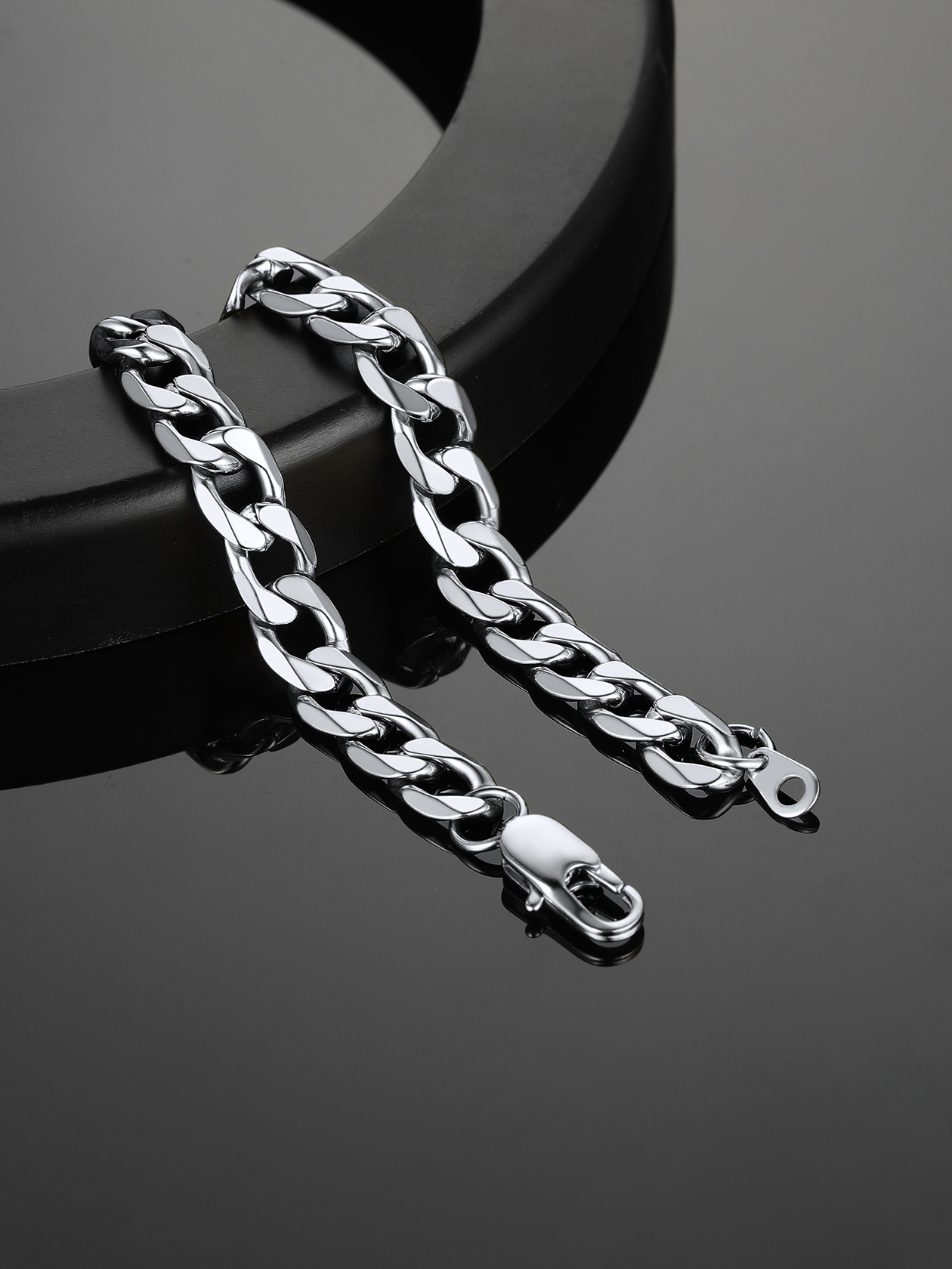 8mm Chunky Cuban Link Bracelet