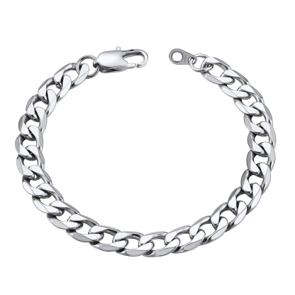 8mm Chunky Cuban Link Bracelet