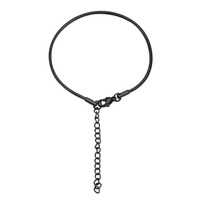 1.5mm Stainless Steel Snake Chain Bracelet