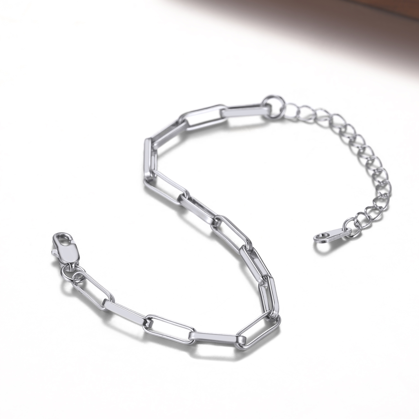 Paperclip 18k Gold Bracelet for Women