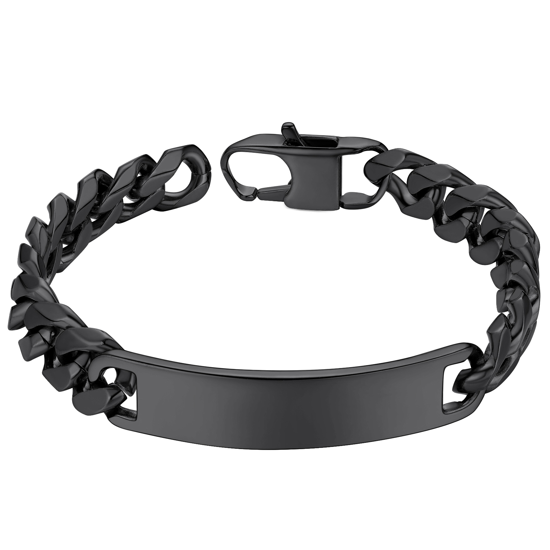 Cuban Curb ID Bracelet for Men