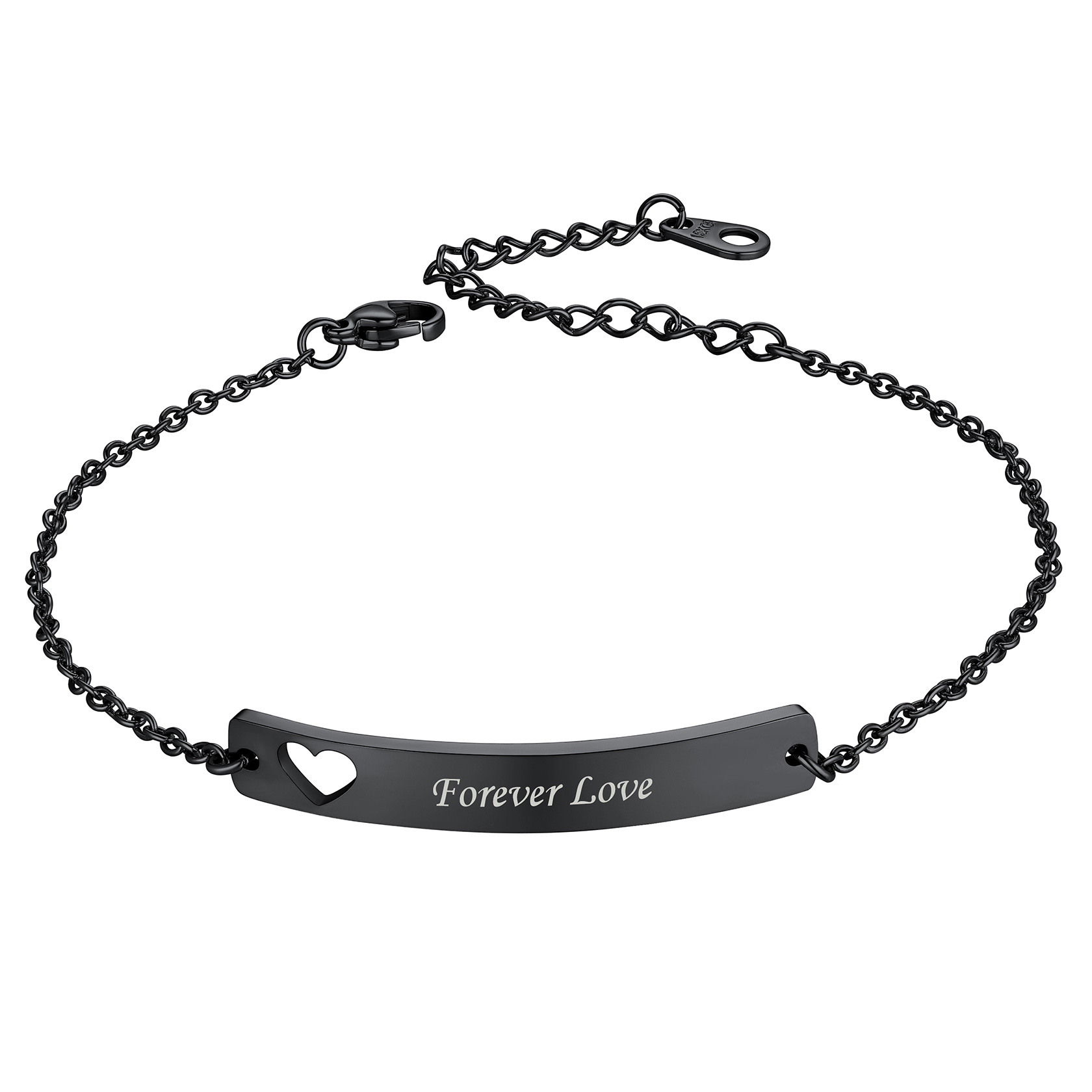 Personalized ID Bar Link Bracelet