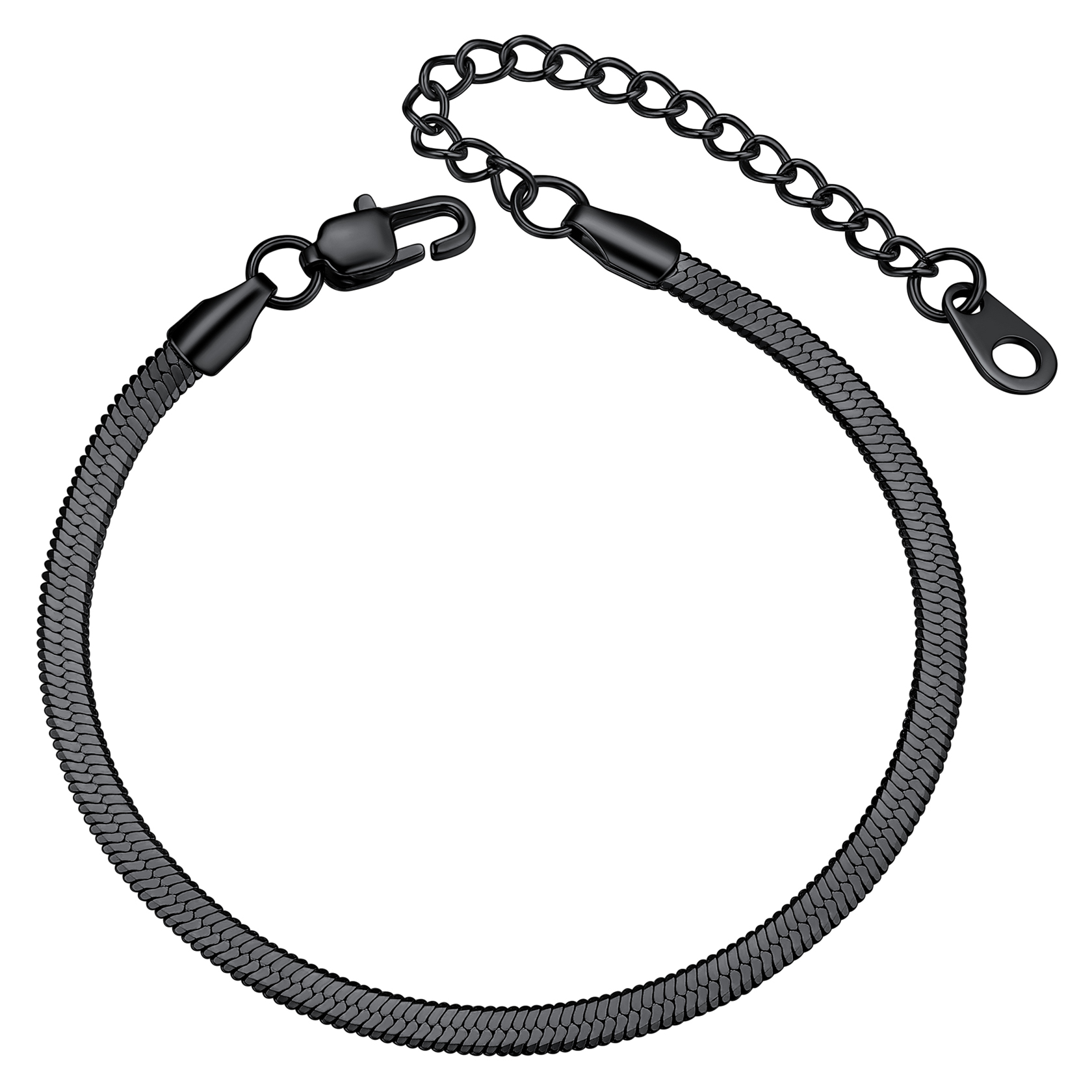3mm Stainless Steel blade chain bracelet